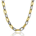 Trendy Fashion Neck Mashup Clavicle Chain  for Women Wide Choker Necklace Pendant Link Jewelry