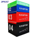 Gym Fitness Jump Plyobox Plyometric Box Pvc Pu Leather Covered Foam Soft Plyo Box Set