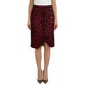 Women Leopard Casual Fashion Leisure Printing Vintage Polyester Asymmetrical Skirts