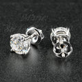 Factory Price 0.1ct-10ct Moissanite S925 Earring for Women and Man Diamond Stud Earrings Vvs Moissanite Stud Earrings