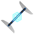 Solid Metal Steel Folding Ruler DIY Stair Jig Gauge Stair Tread Template Hand Tool Set Shelf Layout Stair Step Stencil Tool