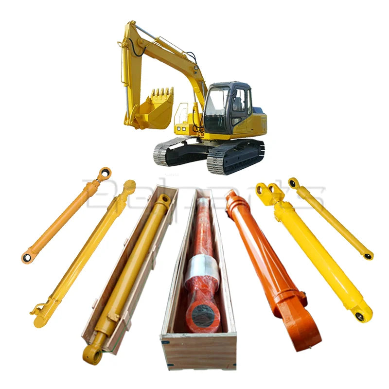 Belparts Excavator Hydraulic EX1200-5 Boom Arm Bucket Cylinder Assy for Hitachi 4459481 4489977 4438244 4453176 4454760