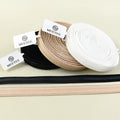 Meetee EB014 10mm Garment Rubber DIY Sewing Accessories FleshPink Thickened Silicone Non-Slip Tape Elastic Band Webbing Ribbon