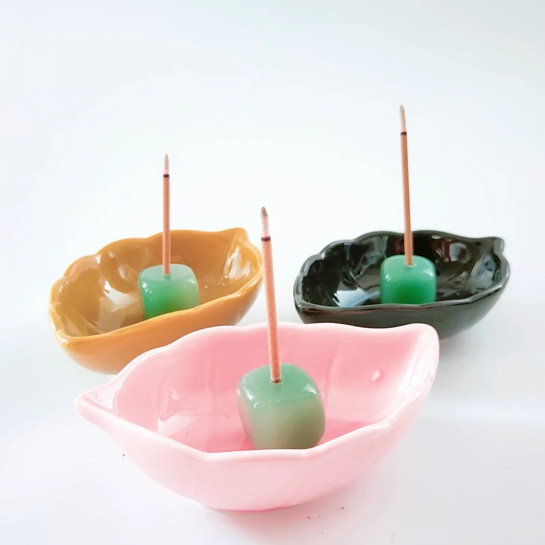 HY Large Quantities Semi-precious Stone for Sale Crystal Gift Ornament Green Aventurine Incense Holder