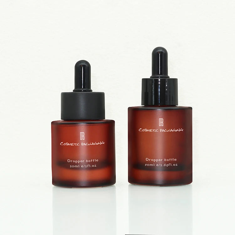 Ready to Ship Press Cover Dropper Glass Bottle Jar Sets for Skin Care Packaging 100ml 150ml Customizable MegaBDM