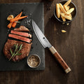 Japanese ZDP189 Composite Steel Steak Knife Professional Custom Kitchen Beef Slicing Knives Handmade Handle New