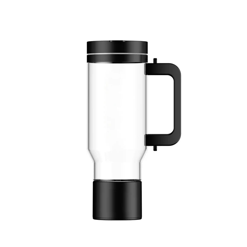 YenvQe 1400PPB Supersaturated Hydrogen Rich Water Cup 1L Large Capacity USB Rechargeable  Food Grade PC Hydrogen Bottle