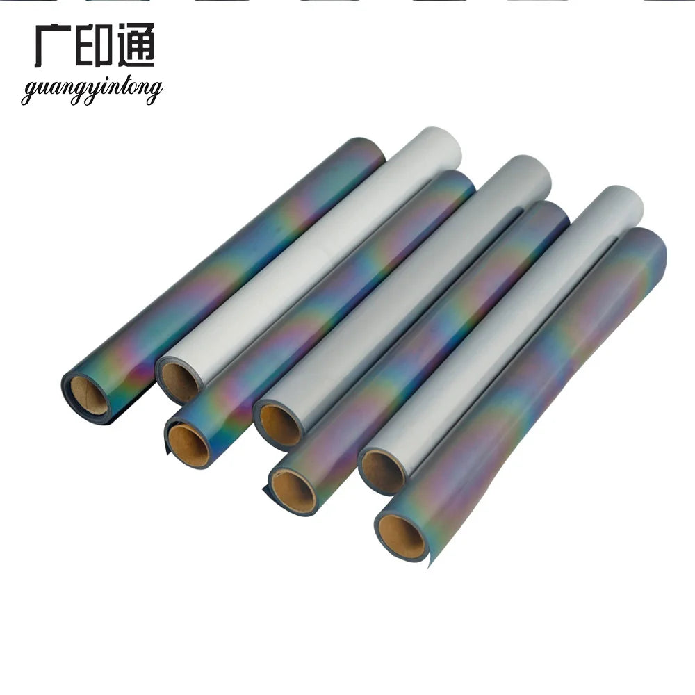 GuangYinTong Heat Transfer Vinyl for Printing PU Reflective Series Good Elasticity Htv Easy Cut Easy Weed