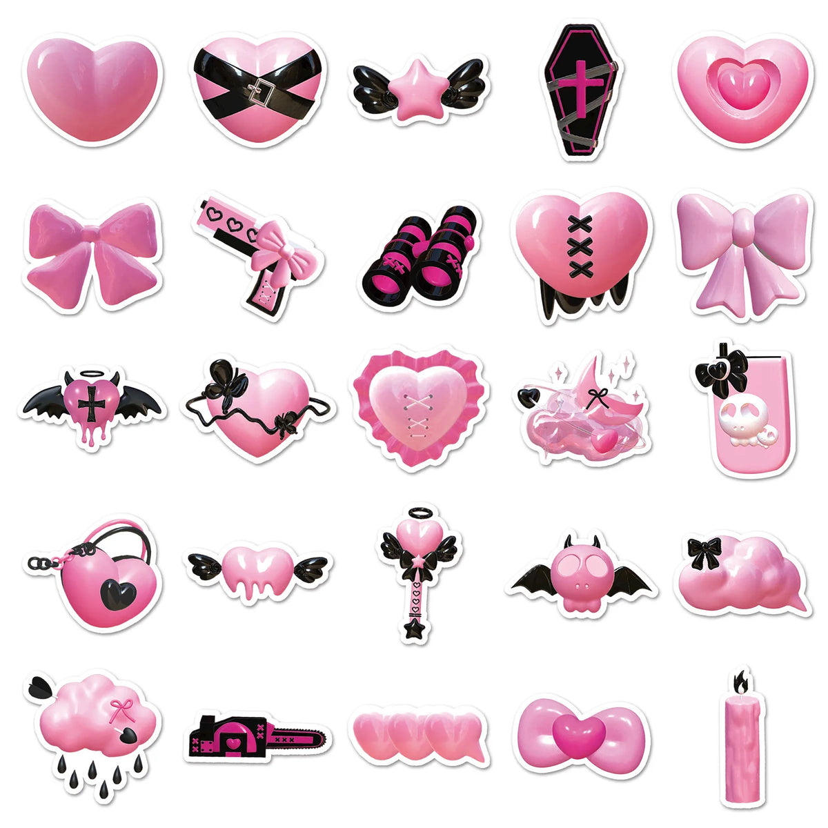Custom Die Cur Sticker Labels Waterproof PET Logo Stickers Custom Printing Adhesive Sticker