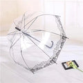 Customized Printing Unicorn Umbrella clear Transparent Kids Umbrella