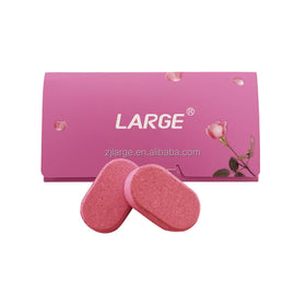 Vegan Formula OEM Service Toilet Cleaning Tablets to Cleaner Bathroom Surface Individual Package Eco Friendly