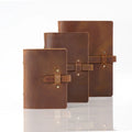 AIGUONIU 2025 Vintage Genuine Leather A5 Notebook Loose-leaf Planner Sketchbook Diary School Birthday Gift Travel Planner