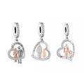 Fit Original Pan Charms Bracelet 925 Sterling Silver My Grandad My Hero Bead for Women Jewelry Making