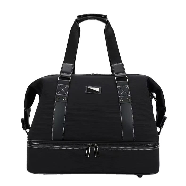 Custom Fashion Weekender Travel Duffel Bag Oxford Material Lightweight Large Capacity Unisex Sports Gym Tote