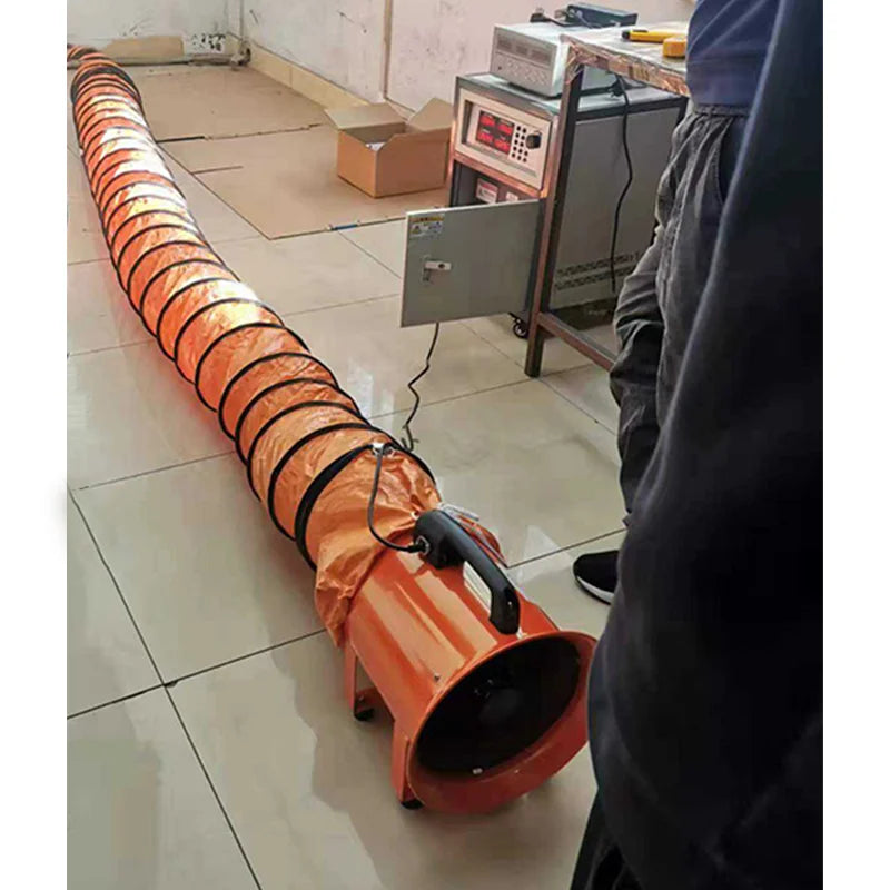 OEM Customized Size Industrial School Use Leakage Resistant Fire Retardant Flexible Insulated Air Ducts PVC Steel Wire Hose Pipe