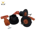 JNZ Universal Reusable 1.5mm Self-Leveling Tile Spacer System Tile Setting Leveling Tools Accessories Versatile for Tiles
