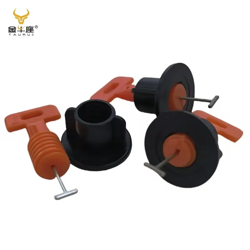 JNZ Universal Reusable 1.5mm Self-Leveling Tile Spacer System Tile Setting Leveling Tools Accessories Versatile for Tiles