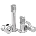 Stainless Steels Various Thread Sizes Customized Hexagon Socket Allen Button Head Captive Panel Laptop Screws