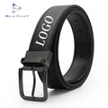 Wholesale Adjustable Reversible Pin Buckle Belt Fashion Lxurury Business Men Leather Belts