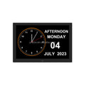 Pros Large Dementia Clock Calendar Alarms Medication Reminders Digital Analogue Day Date Alarm Clock Desk Wall Remote Control