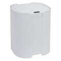 HANGSHAU Abs Simple Design Rounded Corner Smart Open Trash Can 10l Induction Big Waste Bin