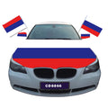 Russian Flag Car Cover Cover Sleeve Washable Super Stretchy Weatherproof Polyester Content Size Customizable