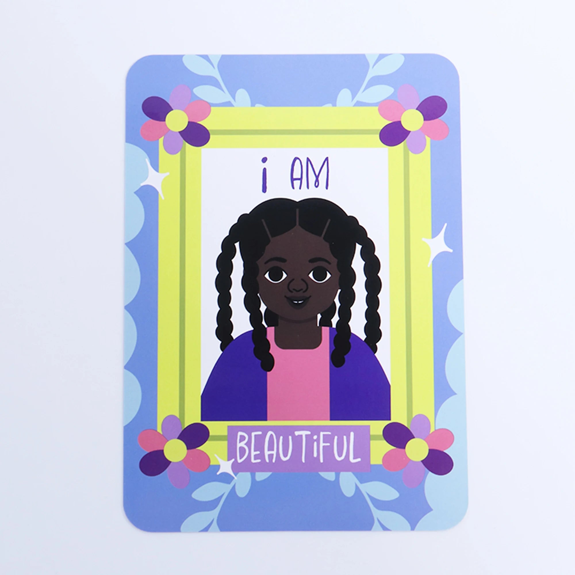 Custom PrintedFor Black Women 50 Positive Birth Affirmation Cards in Box Self Affirmation Cards