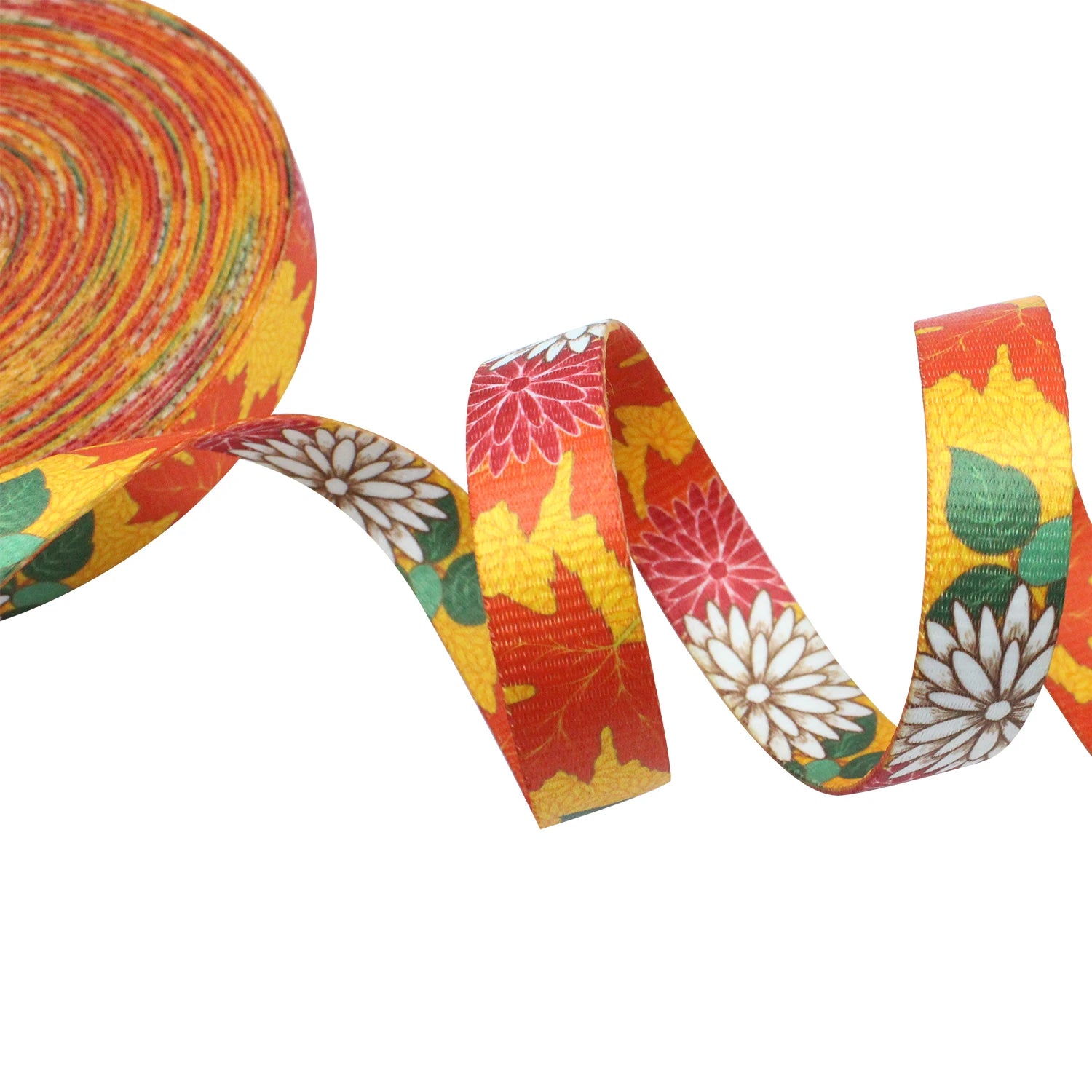 Customized Polyester Material Colourful Sublimation Webbing Custom Printed Webbing Polyester Webbing for Sublimation for Pets