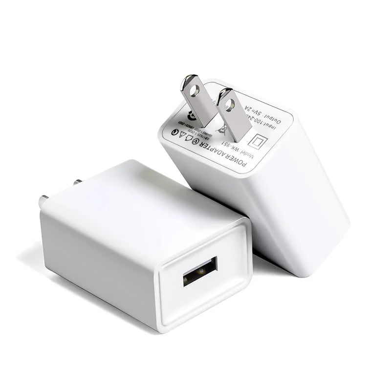 Portable 5V 2A Real Capacity Single Port USB Wall Charger Travel Adapter for Phone