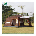 Tents Camping Outdoor 10 People Family Party Tents Dual Layers Camping Tenda with Two Bedrooms Large Capacity