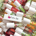 Wholesale Herbal Liquid Fruit Lip Oil 16 Color Flavors Transparent Moisturizing Tinted Cute Lip Balm
