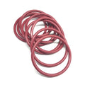 Encapsulated FKM FPM Rubber Inner Silicone Coated O-Ring Hollow PTFE Seals FLYING EAGLE Brand AS568 Industrial Use ISO 9001 70