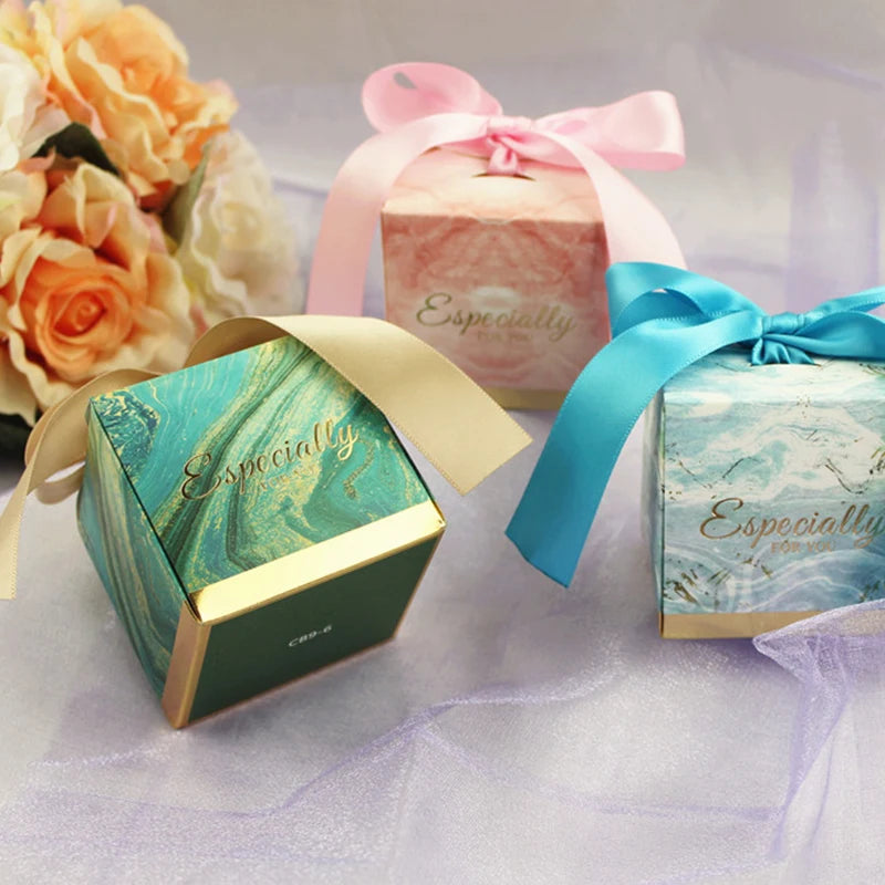 Wholesale Paper Wedding Candy Box Sweets Wedding Gifts for Guests Box Gift Packaging Box
