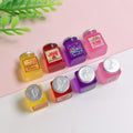 100pcs Kawaii Mini Strawberry Sauce Jam Jar Doll House Bottle Miniatures Fruit Jam Kitchen DIY Resin Decoration Charm Crafts