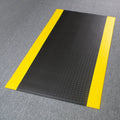 Heavy Duty Commercial Grade PVC+PE Diamond Plate Non Slip Safety Ergonomic Modern Machine Made Standing Mat