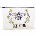 Promotional Custom Logo Printed Natural Jute Burlap Hemp Lipstick Eyelash Pouch Cosmetic Makeup Zipper Bag