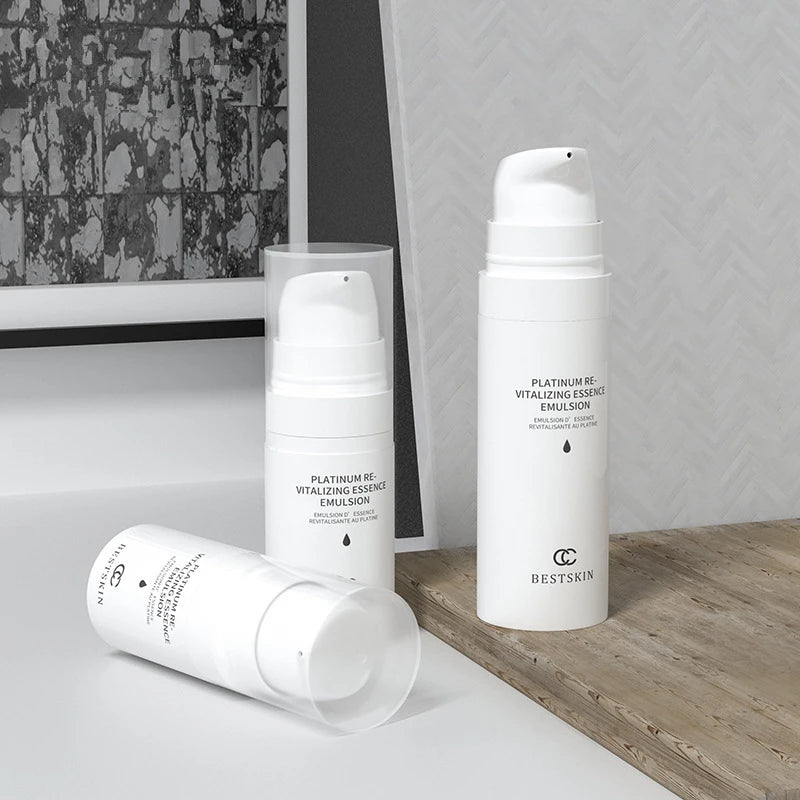 Customized 5ml 10ml 15ml Plastic Airless Refillable Pump Lotion Bottle With Cap