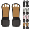 MKAS Workout Fitness Weight Lifting Gym Training Sport Glove Gymnastic Gym Hand Grip for Men Fingerless Gymnastics Grips