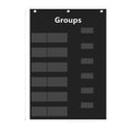 Wholesale Homey HM048 420D Polyester Classroom Group Pocket Chart Holder Foldable Organizing Desktop Drawer Organizers