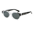 New Square Vintage European American Fashion Thickened Acetate UV400 Trendy Street Style for Men Women Sunglasses