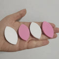Pink Eye Shape Sponge Eyelash Extension Sponge Lash Practice Sponges