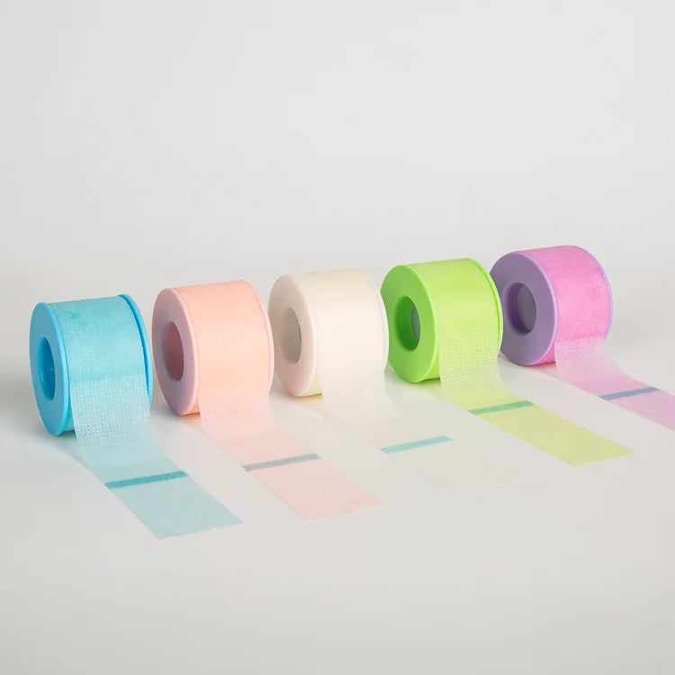 Wholesale Lash Tape Sensitive Skin Silicone Gel Tape Private Label Lash Extension Tape for Eyelashes Extension