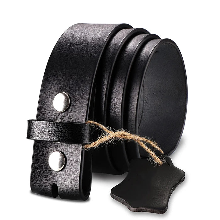 New Design Fashion Custom Logo Classic Casual Men's Genuine Leather Waterproof Strap Belt