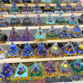 Wholesale Healing Crystals Resin Energy Orgone Organite Pyramid for Spiritual