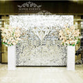 Wholesale Silver Shimmer Wall Premium Panels Backdrop Sequence Shimmering Wall Panels