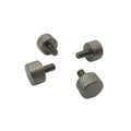 Custom ISO Standard 4-40UNC Inch Thread Stainless Steel 303 Knurled Thumb Screw