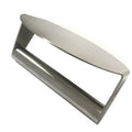 Heavy-Duty Stainless Steel Silver Grill Press Metal Handle Outdoor Cooking BBQ Tool for Patio Beach Sheet Metal Fabrication