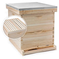 One Deep and One Shallow for Bees Langstroth Wood Bee Hive