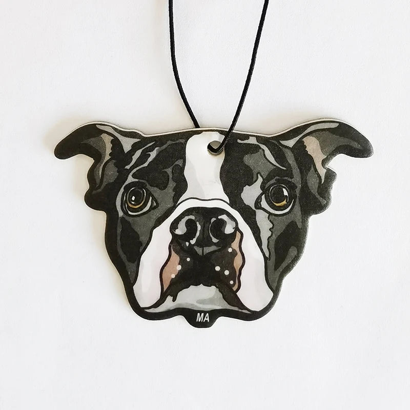 Customized Logo All Scents Refresh Paper Dog Shape  Car Air Fragrance Freshener