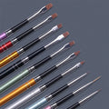 Nail Art Tools Brushes Set Painting Pen Drawing Line Dotting Uv Color Gel Polish Nail Art Painting Pen